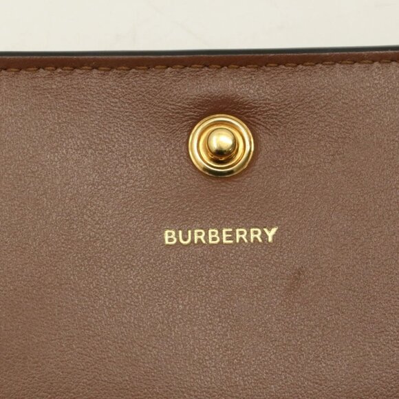 Burberry Halton Striped Canvas Continental Wallet Clutch - Picture 12 of 14